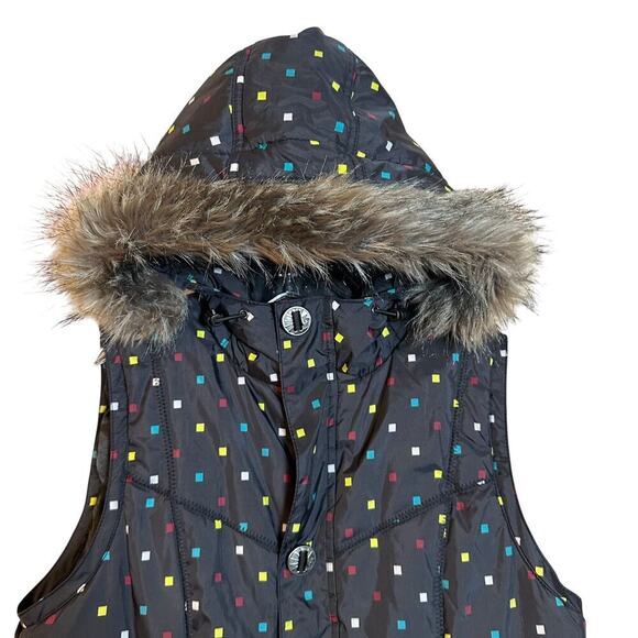 Burton DryRide Women's Insulated Hooded Ski Snowboard Vest Sz. M NWOT Gorpcore - Picture 4 of 16